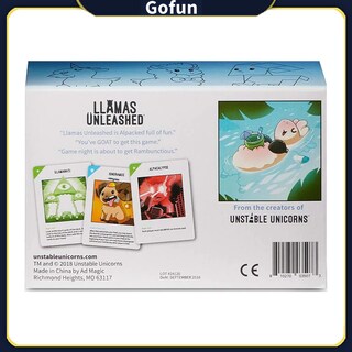 Foto 2 | Foto 2 | Juego De Mesa Llamas Unleashed Family Party Con 135 Cartas - Venta Internacional.