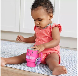 Foto 3 | Foto 3 | Vaso Para Beber Fisher-price Wake Up & Learn Rosa - Venta Internacional.