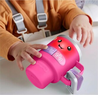 Foto 4 | Foto 4 | Vaso Para Beber Fisher-price Wake Up & Learn Rosa - Venta Internacional.