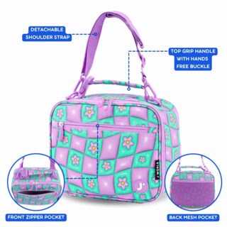 Foto 3 | Foto 3 | Bolsa De Almuerzo J World Cody Para Niños Con Aislamiento Y Correa De Hombro - Venta Internacional.