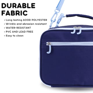 Foto 4 | Foto 4 | Bolsa De Almuerzo J World Cody Para Niños Con Aislamiento Y Correa De Hombro Color Azul - Venta Internacional.