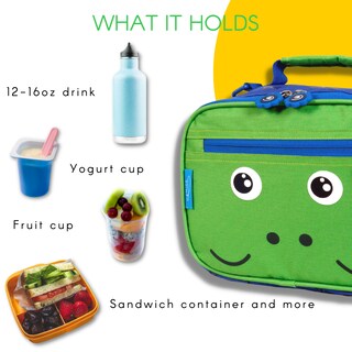 Foto 6 | Foto 6 | Bolsa De Almuerzo Twise Side-kick Con Aislamiento Para Niños Y Niños Pequeños Dino - Venta Internacional.