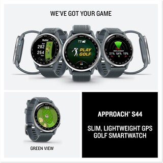 Foto 6 | Foto 6 | Reloj De Golf Garmin Approach S44 Con Gps Amoled De 1 2 Pulgadas Plateado - Venta Internacional.