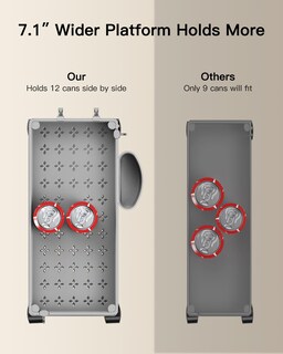 Foto 4 | Foto 4 | Organizadores De Baño Storage Cart Pipishell Slim De 3 Niveles  Color Gris - Venta Internacional.