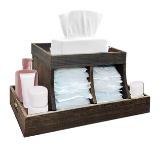 Foto 1 | Foto 1 | Organizador De Pañales Yexexinm Cambiador Duradero De Madera - Venta Internacional.