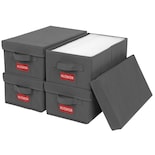 Caja De Almacenamiento De Dvd Nuswor Premium Apilable Gris 100 Dvd - Venta Internacional.