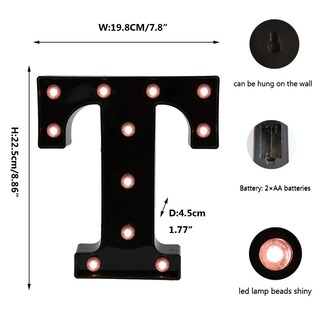 Foto 5 | Foto 5 | Letrero Con Letras Marquesinas Oycbuzo Luz Nocturna Led Negra - Venta Internacional.