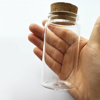 Foto 2 | Foto 2 | Botellas De Vidrio Luo House De 100 Ml (3 Unidades) Con Tapón De Corcho - Venta Internacional.