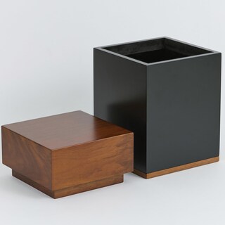 Foto 6 | Foto 6 | Urna De Cremación Aspenstudio Madera De Nogal Negro 11 Litros (235 Libras) - Venta Internacional.