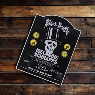 Foto 2 | Foto 2 | Licor Tin Sign Dark Horse Deluxe Sin City Black Death - Venta Internacional.