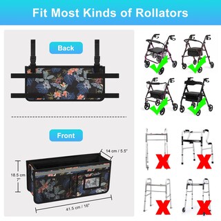 Foto 2 | Foto 2 | Bolsa Rollator Basket Supergear Rollator Walker Con Portavasos - Venta Internacional.