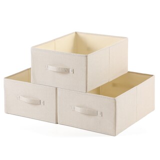 Foto 1 | Foto 1 | Bolsas De Almacenamiento Tulinstiraga De Lino Plegables 3 Unidades Lavables Color Beige - Venta Internacional.