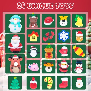 Foto 3 | Foto 3 | Calendario De Adviento Yocjoky 2024 Con 3 Jumbo Y 21 Mochi Squishy Toys - Venta Internacional.