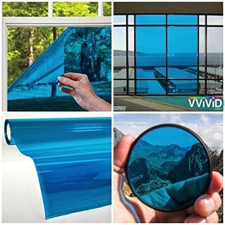 Foto 6 | Foto 6 | Láminas De Tintado Para Ventanas Vvivid Transparentes Y Coloridas 45 X 150 Cm - Venta Internacional.