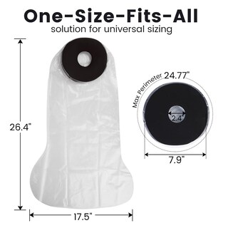 Foto 3 | Foto 3 | Fundas De Yeso Para Piernas De Ducha Impermeables Civjet Para Adultos - Venta Internacional.