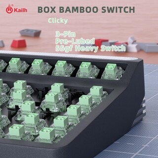 Foto 4 | Foto 4 | Interruptor De Teclado Micepny Kailh Box Bamboo 3 Pines 55 Gf (108 Unidades) - Venta Internacional.