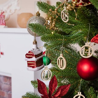 Foto 6 | Foto 6 | Número De Madera Gwhole 1-24 Para Calendario De Adviento Navideño - Venta Internacional.
