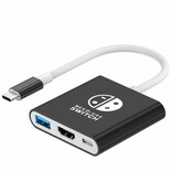 Switch Dock Dneaur Para Nintendo Switch Y Oled Con Hdmi 4k Negro - Venta Internacional.