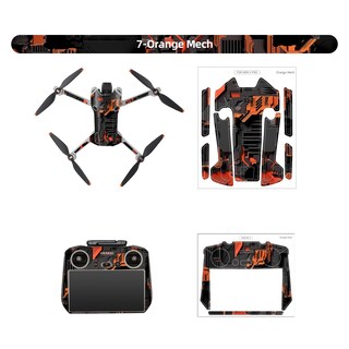 Foto 2 | Foto 2 | Pegatinas Fsidiwt Para Dji Mini 4 Pro Drone Con Controlador Rc 2 - Venta Internacional.