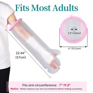 Foto 6 | Foto 6 | Brazo Impermeable Con Funda De Yeso Para Adultos Para Ducharse Después De La Cirugía - Venta Internacional.