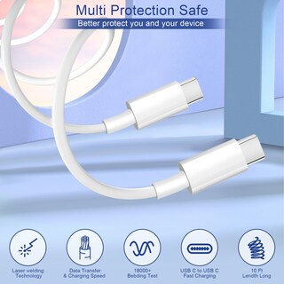 Foto 5 | Foto 5 | Cargador Willtop Para Iphone 16 Y 15 Carga Rápida Doble Puerto Usb-c - Venta Internacional.