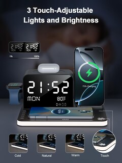 Foto 3 | Foto 3 | Estación De Carga Inalámbrica Soporter 7 En 1 Para Dispositivos Apple - Venta Internacional.