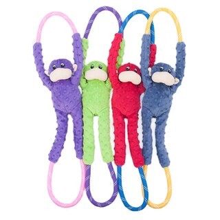 Foto 6 | Foto 6 | Juguete Para Perros Zippypaws Ropetugz Red Monkey Duradero Para Todas Las Razas - Venta Internacional.