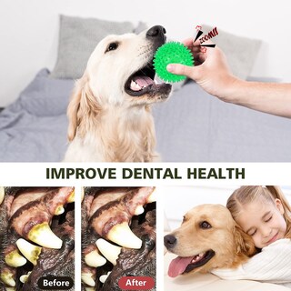 Foto 3 | Foto 3 | Pelotas De Juguete Para Perros Paquete De 3 9 Cm Juguetes Acuáticos Flotantes - Venta Internacional.