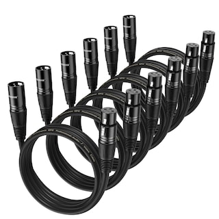 Foto 1 | Foto 1 | Cable Xlr Nuosiya De 0 5 M  6 Paquetes De Cables Balanceados Para Micrófono - Venta Internacional.