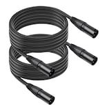 Cables De Micrófono Szlliyxs Paquete De 2 Unidades Xlr Macho A Macho 4 5 M - Venta Internacional.