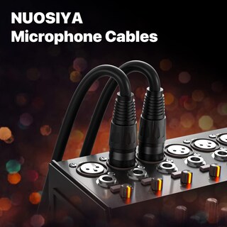 Foto 6 | Foto 6 | Cable Xlr Nuosiya De 0 9 M  4 Paquetes De Micrófonos Balanceados Macho A Hembra - Venta Internacional.
