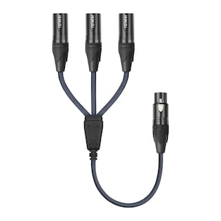Foto 1 | Foto 1 | Cable Divisor Xlr Hualeu De 3 Pines Xlr Hembra A 3 Macho Y 2 Pies - Venta Internacional.