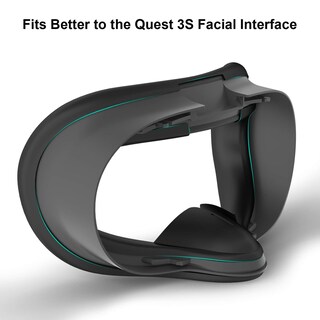 Foto 3 | Foto 3 | Funda Facial De Silicona Griega Para Meta Quest 3s A Prueba De Sudor - Venta Internacional.