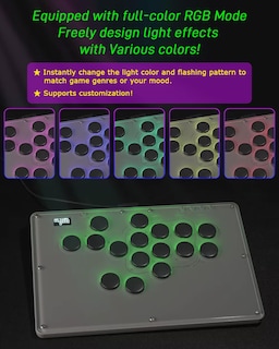 Foto 6 | Foto 6 | Arcade Stick Sehawei Haute42 V16 Con Todos Los Botones Y 16 Teclas Para Pc/ps3/ps4/switch/steam - Venta Internacional.