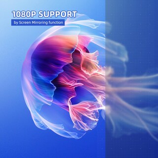 Foto 6 | Foto 6 | Proyector Portátil Vamvo Wifi 1080p 200lm Con Diseño Aerodinámico - Venta Internacional.