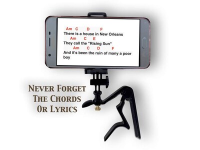 Foto 5 | Foto 5 | Cejilla De Guitarra Smartphone Smart-po Para Android Y Iphone - Venta Internacional.