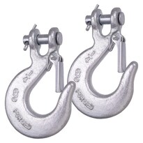Gancho Antideslizante Clevis Wenhuali  Acero Forjado  Grado 70  1/4 Pulgadas  5700 Kg - Venta Internacional.