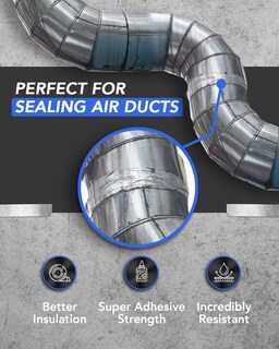 Foto 3 | Foto 3 | Cinta Adhesiva De Aluminio Tapeplus De Grado Profesional De 7 Cm X 64 M - Venta Internacional.