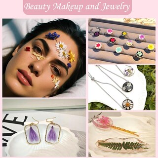 Foto 6 | Foto 6 | Flores Secas Luxeease 80 Unidades Para Manualidades Y Fabricación De Joyas De Resina - Venta Internacional.