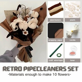 Foto 2 | Foto 2 | Kit Limpiapipas Nafuxiajia Vintage Con 200 Limpiapipas - Venta Internacional.