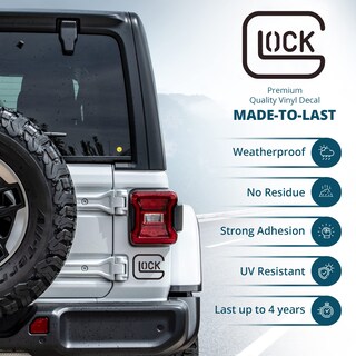 Foto 2 | Foto 2 | Calcomanía De Vinilo Gritkulture Safe Action Gun Pistol - Venta Internacional.