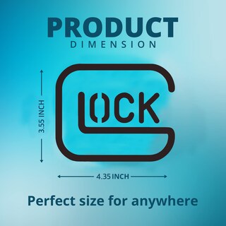 Foto 4 | Foto 4 | Calcomanía De Vinilo Gritkulture Safe Action Gun Pistol - Venta Internacional.