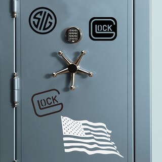 Foto 6 | Foto 6 | Calcomanía De Vinilo Gritkulture Safe Action Gun Pistol - Venta Internacional.