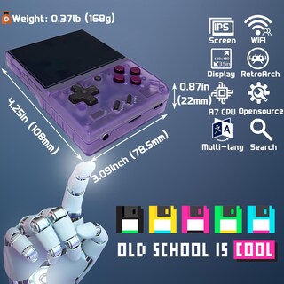 Foto 5 | Foto 5 | Consola De Juegos Portátil Fingerevo Miyoo Mini Plus 3.5'' - Venta Internacional.