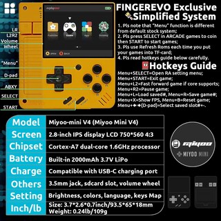 Foto 6 | Foto 6 | Consola De Juegos Portátil Miyoo Mini V4 2.8 Pulgadas 750x560 Ips - Venta Internacional.