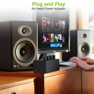 Foto 7 | Foto 7 | Mezclador De Audio Para Cx400 Estéreo De 4 Canales Con Entrada/salida Rca - Venta Internacional.