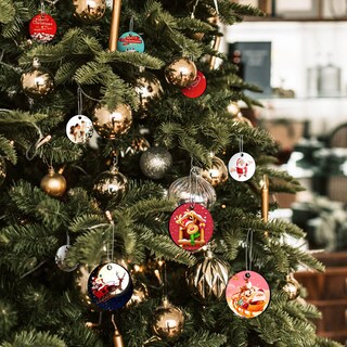 Foto 2 | Foto 2 | Adornos De Sublimación Cridoz Redondos 7 Cm Mdf 28 Unidades - Venta Internacional.