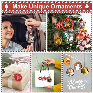 Foto 7 | Foto 7 | Adornos De Sublimación Cridoz Redondos 7 Cm Mdf 28 Unidades - Venta Internacional.