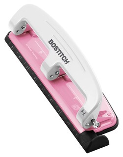 Foto 2 | Foto 2 | Perforadora De 3 Orificios Paperpro Incourage 12 De Esfuerzo Reducido Color Rosa - Venta Internacional.