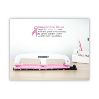 Foto 3 | Foto 3 | Perforadora De 3 Orificios Paperpro Incourage 12 De Esfuerzo Reducido Color Rosa - Venta Internacional.
